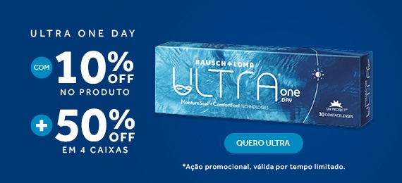 Lentes Ultra One Day LEVE 4 PAGUE 2