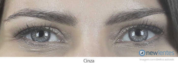 Lentes de Contato Coloridas COLOR VISION Cinza