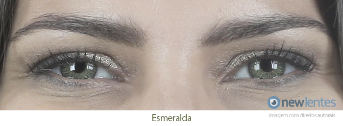 Lentes de Contato Coloridas COLOR VISION Esmeralda