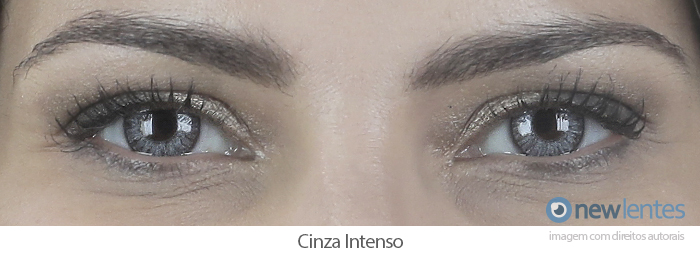 Lentes de Contato Coloridas FreshLook Colorblends Cinza Intenso