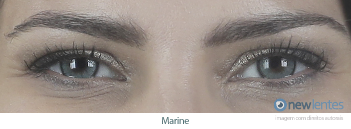 Lentes de Contato Colorida Hidrocharme Marine