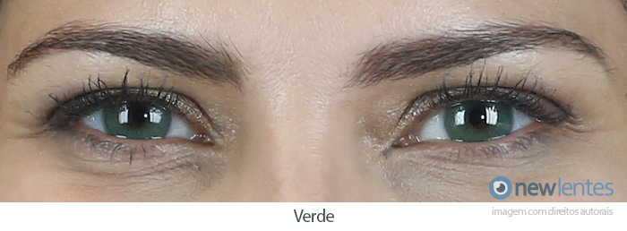 Lentes de Contato Colorida Hidrocor Verde
