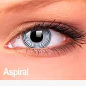 Lentes de contato Impressions Cores Especiais Aspiral