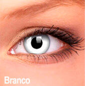 Lentes de contato Impressions Cores Especiais Branco