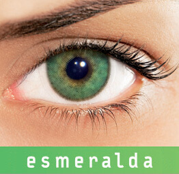 Lentes de Contato Coloridas Solflex Natural Colors Esmeralda