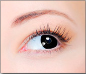 Lentes de Contato Coloridas CLEAR COLORS FASHION Preta