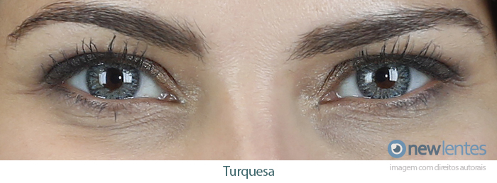 Lentes de Contato Coloridas Magic Top Turquesa