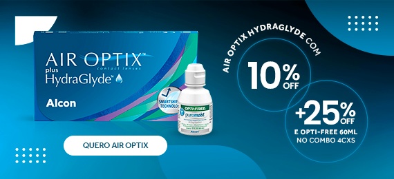Lentes de contato Air Optix Hydraglyde