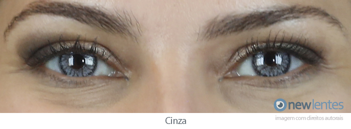 Lentes de Contato Coloridas Soflens StarColors II Cinza