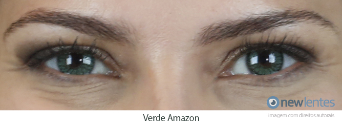 Lentes de Contato Coloridas Soflens StarColors II Verde Amazon