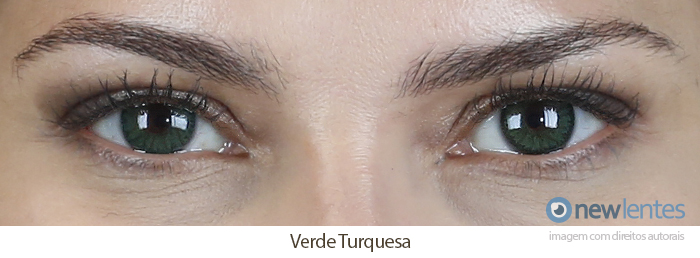 Lentes de Contato Coloridas Soflens StarColors II Verde Turquesa