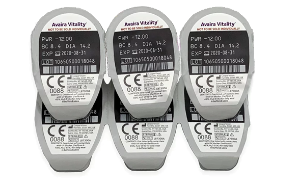 Unidade de lente de contato Avaira Vitality