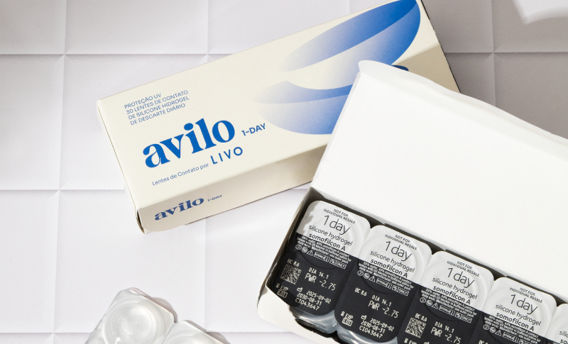 Lentes de contato Avilo diária