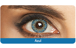 Lentes de Contato Colorida Lunare Tri-Kolor Mensal Azul