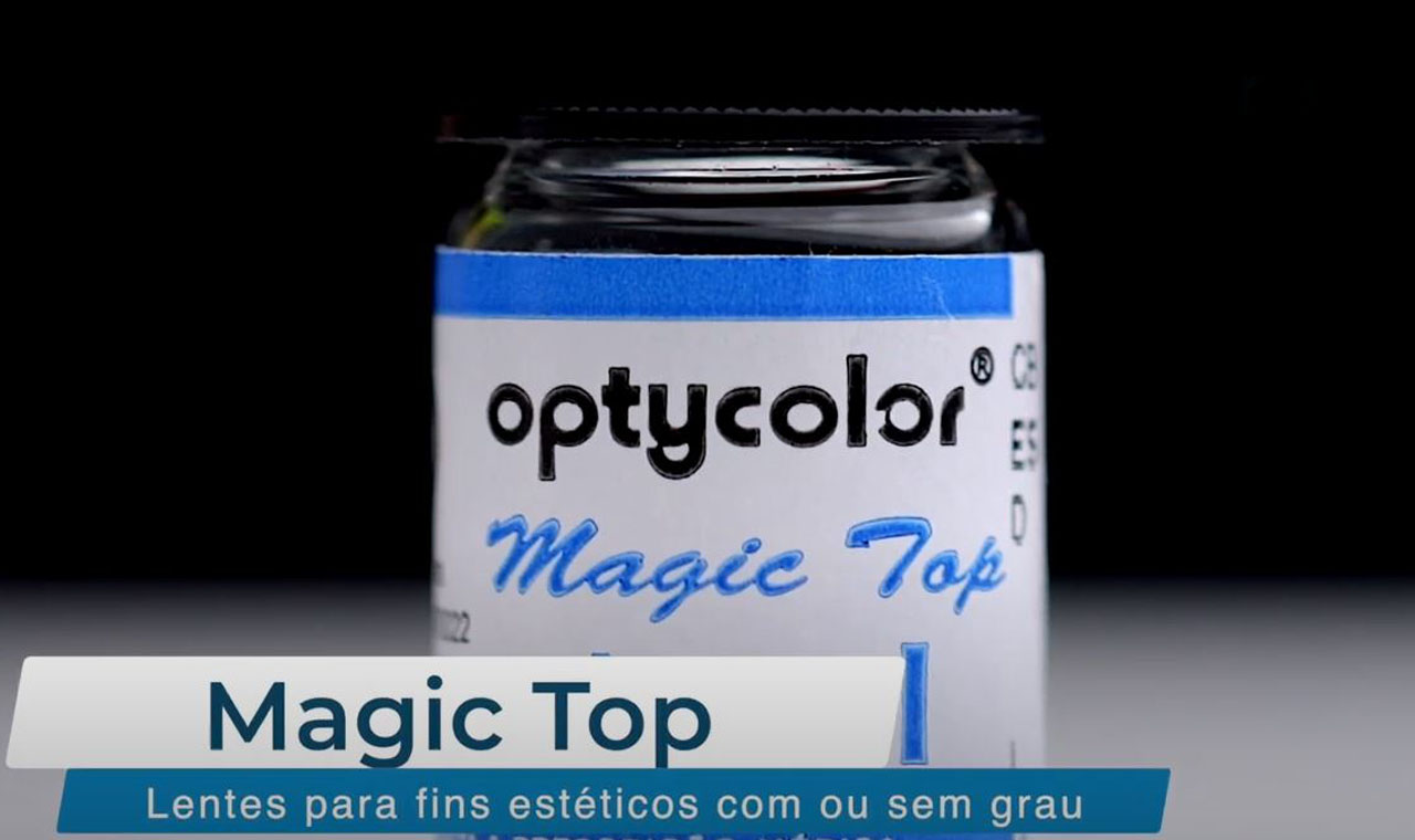 Lentes de Contato Colorida Magic Top HD Anual - Dival Optica em Guarulhos